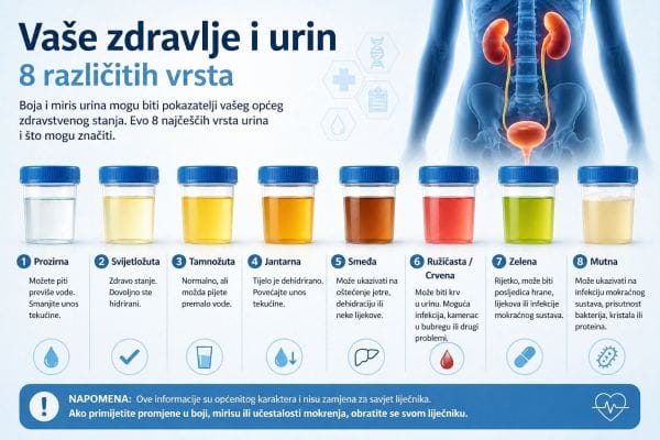 Zdravlje i Boja Urina